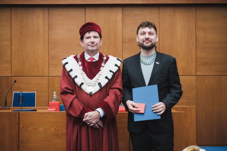 Rector’s Award for the Best Students in Doctoral Programmes: Vojtěch Mýlek
