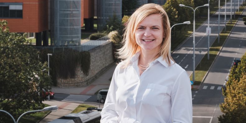 Kvestorka MU Marta Valešová. 