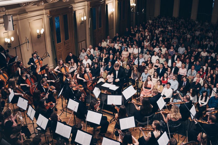 Symfonický orchestr Masarykovy univerzity.