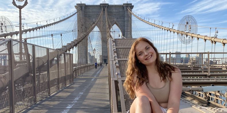 Studentka FSS Andrea Harmuthová v USA pracovala v resortu vzdáleném asi dvě hodiny od New Yorku.