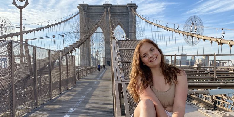 Studentka FSS Andrea Harmuthová v USA pracovala v resortu vzdáleném asi dvě hodiny od New Yorku.