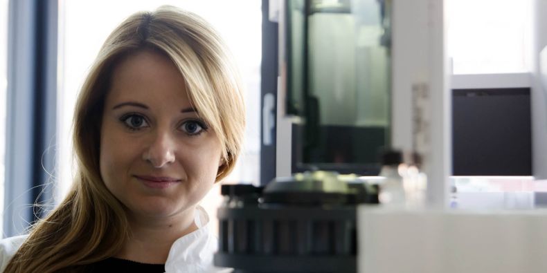 Veronika Štěpánková pracuje v Loschmidtových laboratořích v bohunickém kampusu.