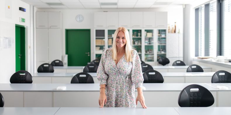 This year, botanist Barbora Chattová received the Rector's Award for Outstanding Teacher.