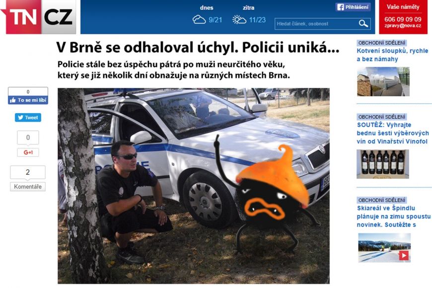 Chuchel v Brně. Hlavní hrdina nové hry od Anamity.