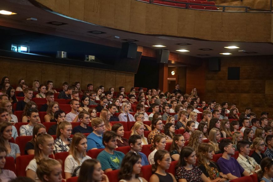 Společné zahájení letošního ročníku se konalo v Univerzitním kině Scala.