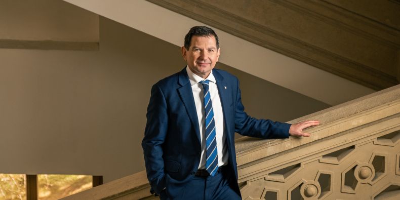 Rektor MU Martin Bareš