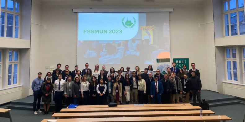 Participants of the FSS MUN 2023 conference