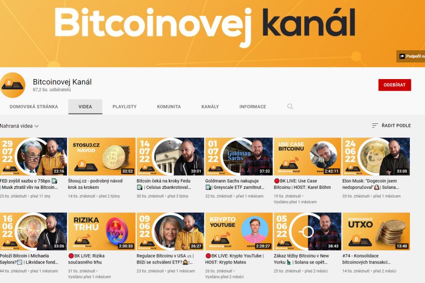YouTube Ve svých videích na YouTube vysvětluje i úplné základy.