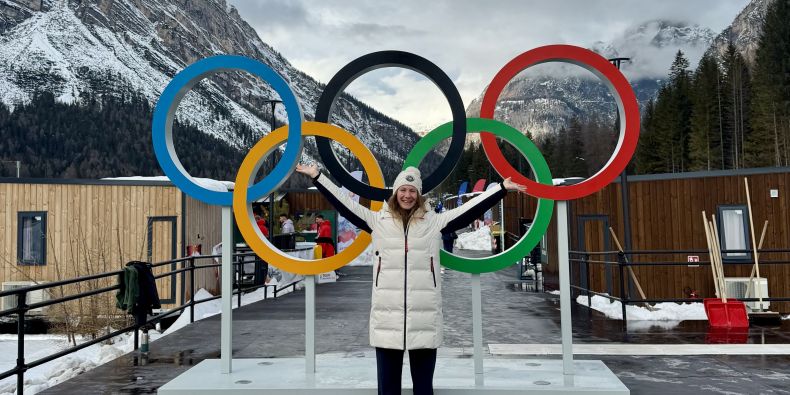 Alena Labaštová startovala na letošních olympijských hrách v Cortině d’Ampezzo.