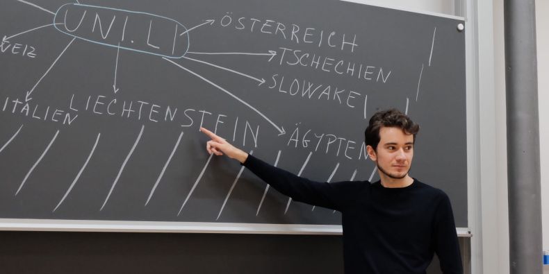 Student MUNI Matěj Horák studoval semestr v Lichtenštejnsku.