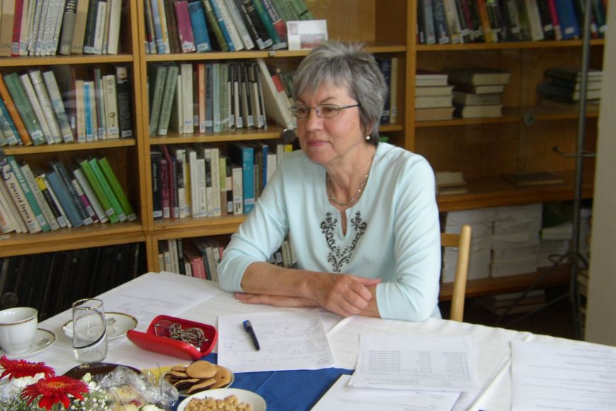 Foto: Archiv Přírodovědecké fakulty MU Emeritní profesorka Jiřina Relichová se významně zasloužila o rozvoj oboru Genetika na Přírodovědecké fakultě Masarykovy univerzity. Kromě působení na fakultě byla ředitelkou Mendelova muzea a stála mimo jiné u zrodu přednášek Mendel Lectures.
