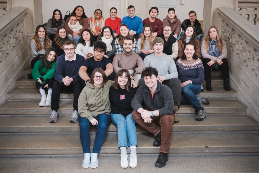 Photo: Martin Indruch Students of winter school Human Rights and International Law.