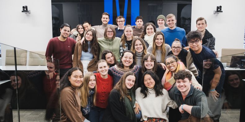 Studenti zimní školy Human Rights and International Law, kterou MU organizuje už 13 let.