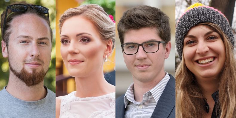 Psycholog Jiří Klíma, speciální pedagožka Jana Urbánková, ekonomický poradce premiéra Jan Bittner a zubařka Dana Tlačbabová.
