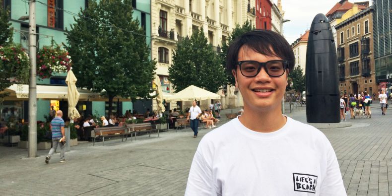 “At my Hong Kong university, it's almost impossible for teachers to pay attention to individual students. But the summer school was different.” Says Alvin. 