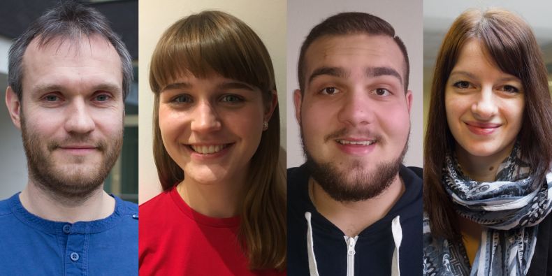 Vlastislav Dohnal, Markéta Schätzelová, Dominik Ullman a Aneta Krajíčková.
