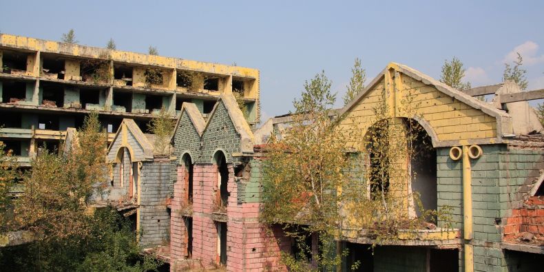 Sarajevo: war damages were apparent; human traumas not so much.