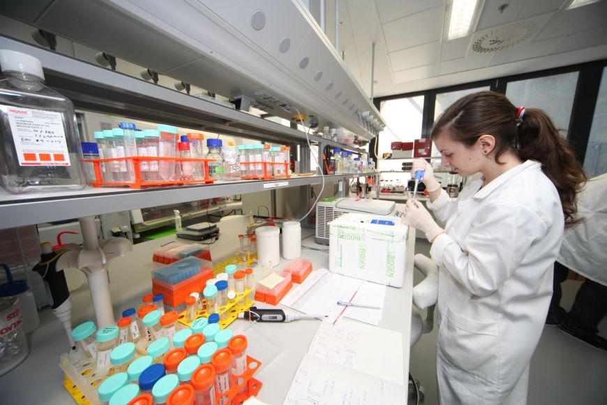 Photo: Jiří Sláma. Scientists have gained almost 7000 m² of space for research and teaching in the newly opened pavilions.