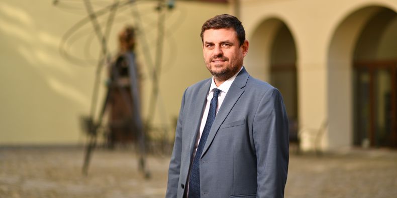 Jaroslav Makovec vede Univerzitní centrum Telč od ledna 2018.