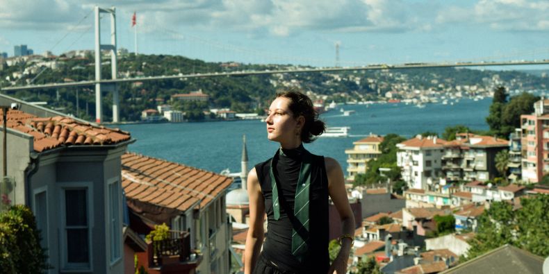 Renata Sasková v Istanbulu
