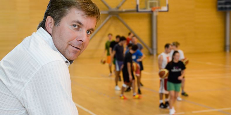 Současný děkan fakulty sportovních studií Jiří Nykodým. Foto: Martin Kopáček.
