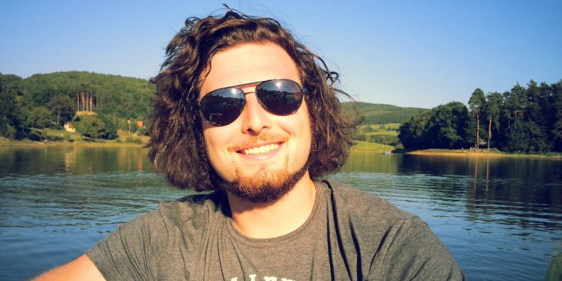 Aubrey Douglas Oosthuizen came to Brno from South Africa to study informatics.