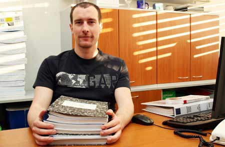 Člen expertního týmu Mgr. David Póč z ESF MU. Foto: Petr Preclík.