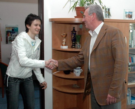 Martina Sáblíková se zajímala o studium na FSpS.